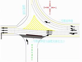 航西 2 号路与汤粑关路交叉口